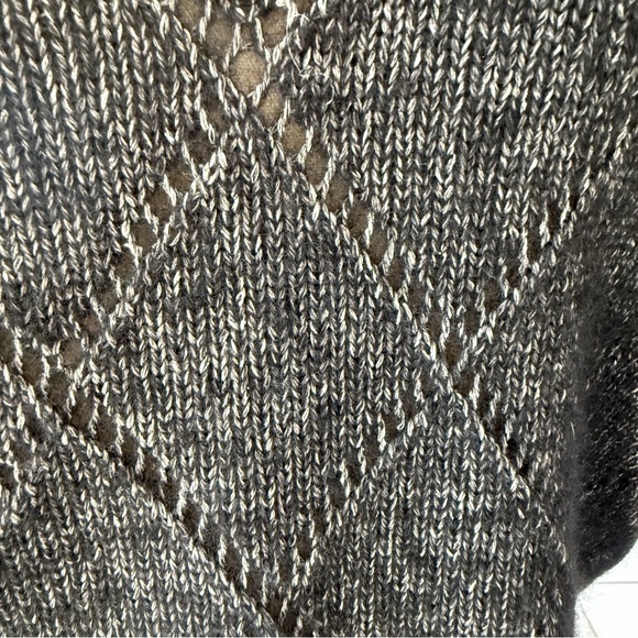 Billy Reid Wool Yak Blend Sweater Vest Large Argyle Dark Academia Luxury - Picture 8 of 11